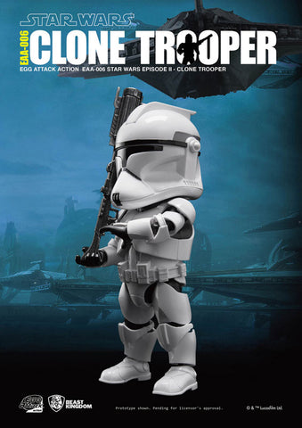 Egg Attack Action #009 "Star Wars Episode II: Attack of the Clones" Clone Trooper