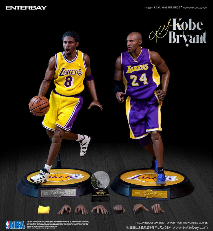 1/6 Real Masterpiece Collectible Figure - NBA Collection: Kobe Bryant 2Figure Set　