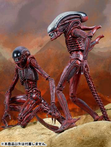 Alien - 7 Inch Action Figure Series: Genocide Big Chap & Dog Alien 2PK