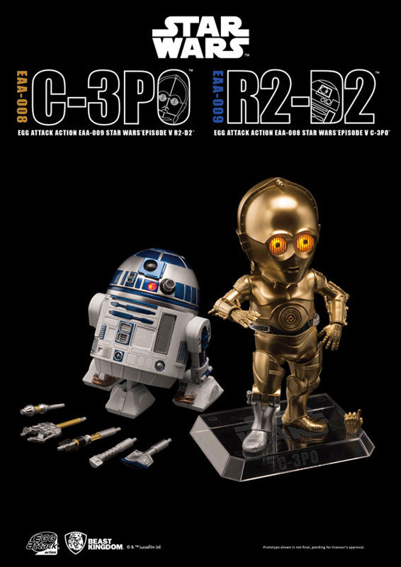 Egg Attack Action #012 "Star Wars Episode V: The Empire Strikes Back" C-3PO & R2-D2