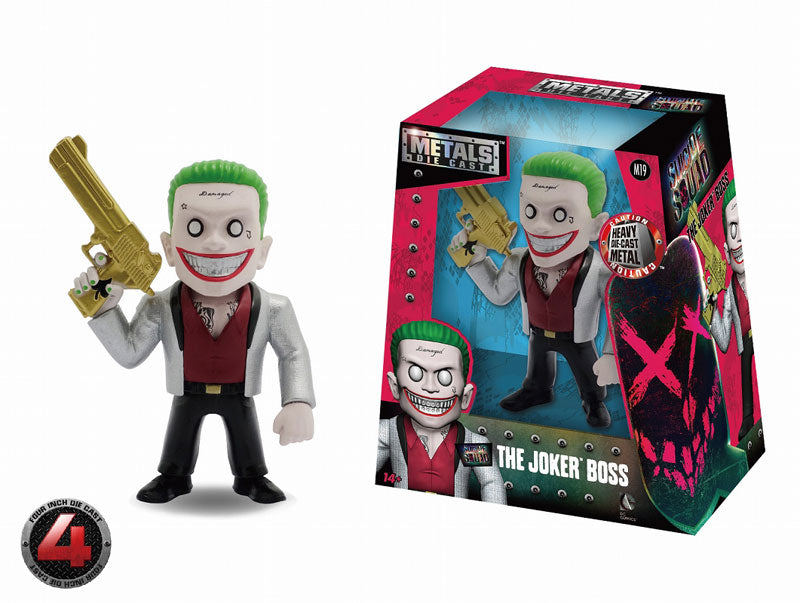 Metals Diecast - Suicide Squad: Joker Boss 4 Inch Figure