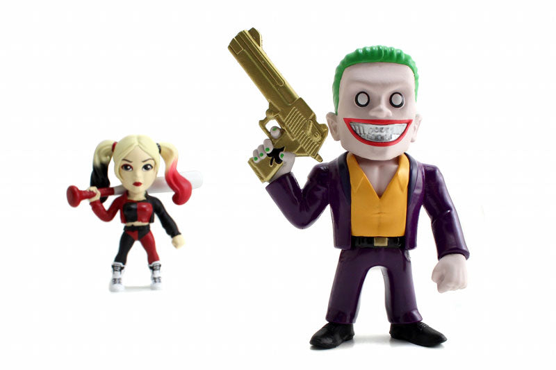 Metals Diecast - Suicide Squad: Harley Quinn & Joker Boss Twin Pack Alternative ver.