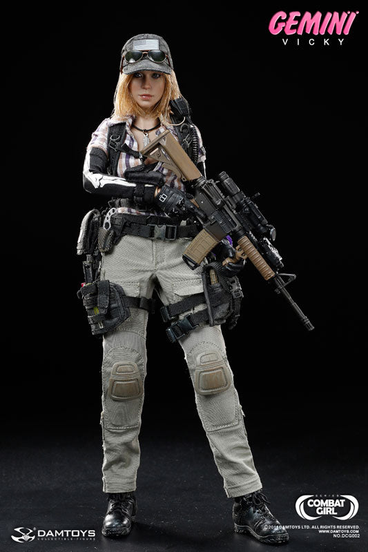 DAMTOYS 1/6　コンバットガール　ジェミニ　ヴィッキー 1/6 Combat Girl Series - Gemini Vicky - Solaris Japan