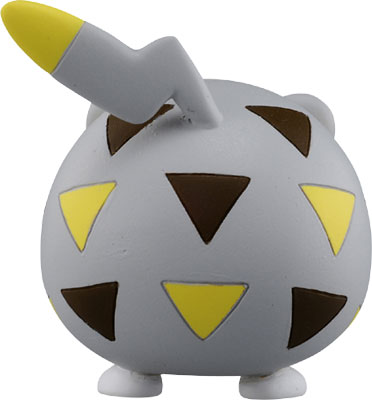 Pocket Monsters Sun & Moon - Togedemaru - Moncolle Ex S - Monster Collection - EMC_06 (Takara Tomy)