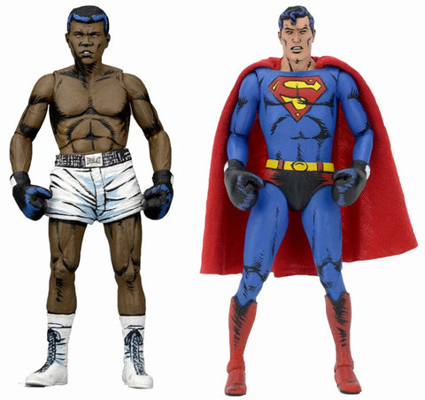 Superman vs. Muhammad Ali - Superman vs Muhammad Ali 7 Inch Action Figure 2PK