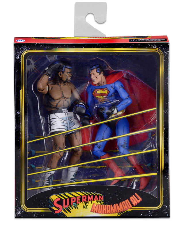 Superman vs. Muhammad Ali - Superman vs Muhammad Ali 7 Inch Action Figure 2PK