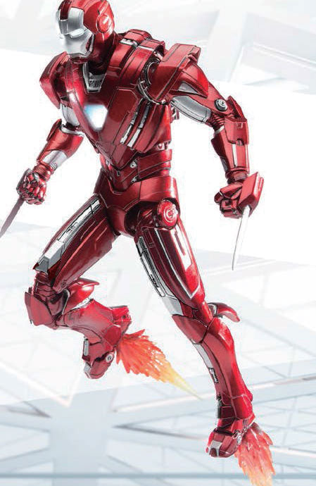 [Bonus] 1/12 Omni Class Collectible Figure - Iron Man Mark 33 Silver Centurion