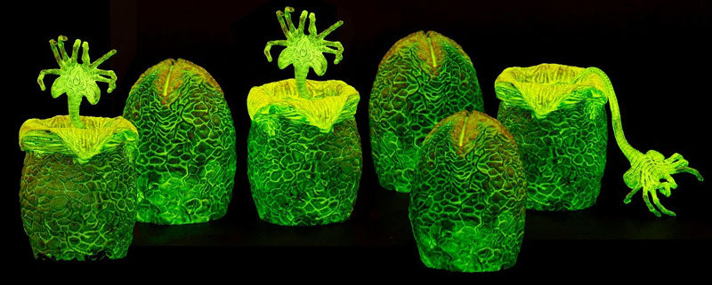 Alien - 7 Inch Alien Egg & Facehugger Collector Pack Glow-in-the-dark ver.