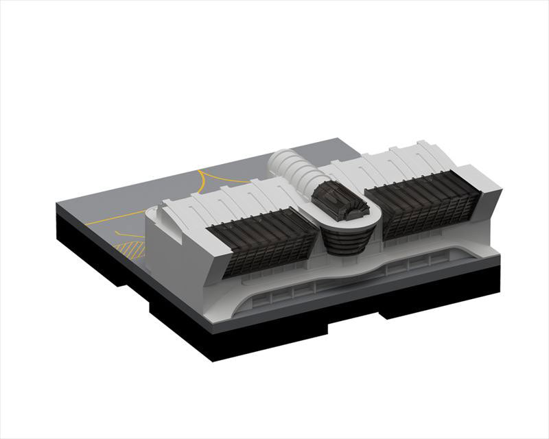 GEOCRAPER Expansion Unit #008 Airport Series Terminal Building