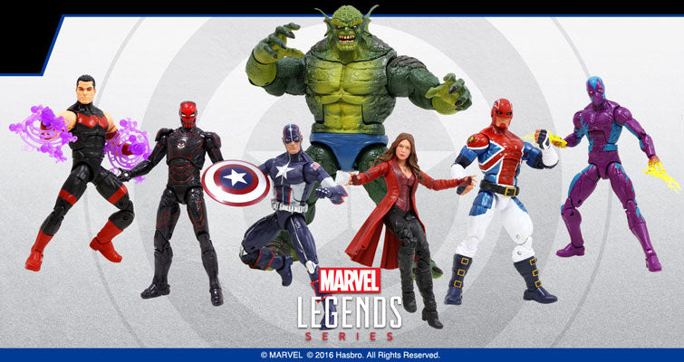 Marvel Comics Hasbro 6 Inch "Legend" Captain America Series 3.0 8Item Assortment