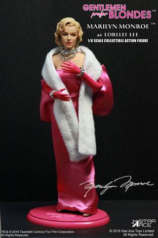 My Favorite Legend Series 1/6 Marilyn Monroe Lorelei Lee Pink Dress Ver. Collectible Action Figures　