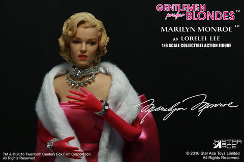 My Favorite Legend Series 1/6 Marilyn Monroe Lorelei Lee Pink Dress Ver. Collectible Action Figures　