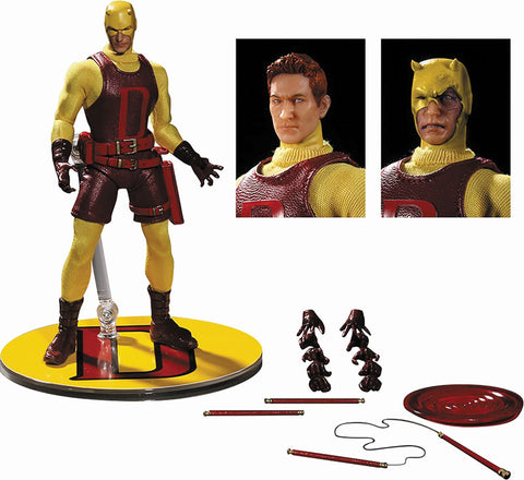 ONE:12 Collective - Marvel Universe: Preview Limited Daredevil 1/12 Action Figure Yellow Costume ver.