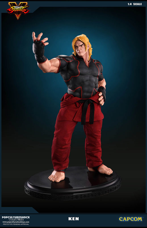 Street Fighter V - Ken Masters 1/4 Statue(Provisional Pre-order