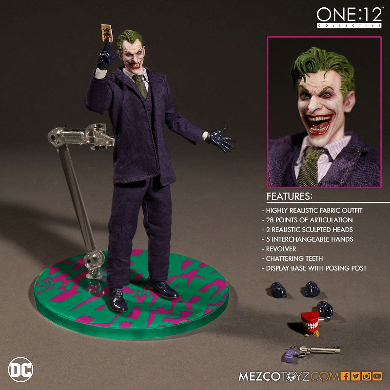 ONE:12 Collective - DC Comics: Joker 1/12 Action Figure