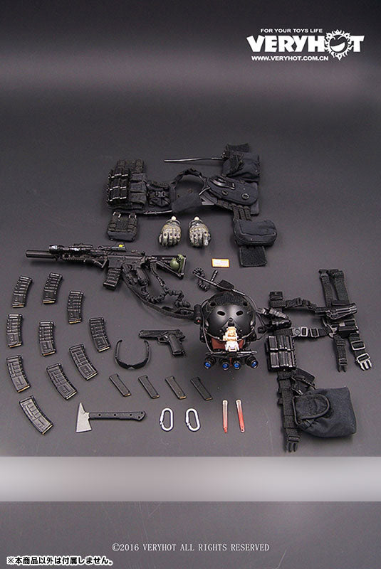 1/6 Navy SEALs (US Special Operation Force) CQB Night Set (DOLL ACCESSORY)　