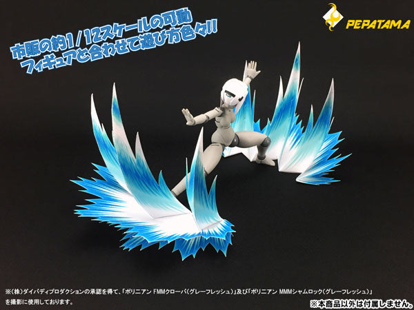 1/12 PEPATAMA Series Paper Effect - Fighting Spirit A Normal Ver. Blue