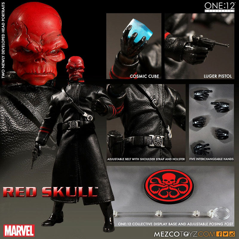 ONE:12 Collective - Marvel Universe: Red Skull 1/12 Action Figure