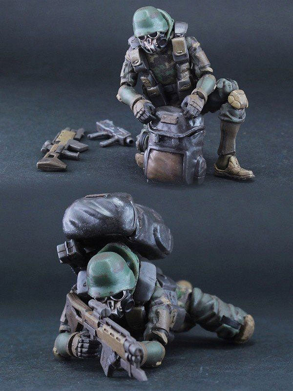 Acid Rain Last Line of Defense - Marine Infantry 1/18 Figure