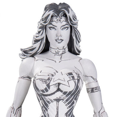 "DC Comics" 6 Inch DC Action Figure: Wonder Woman By Jim Lee (Blueline Edition)