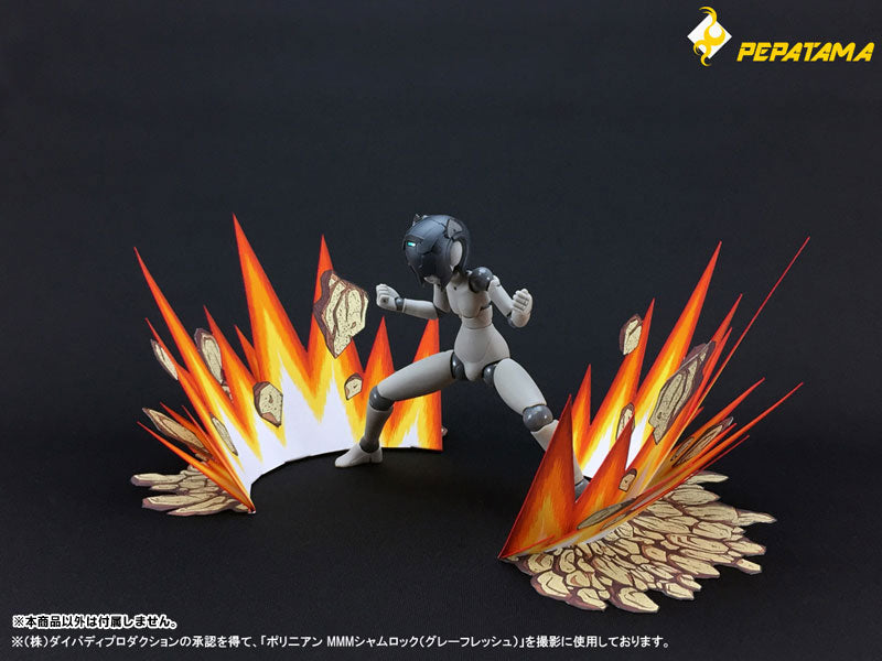 1/12 PEPATAMA Series Paper Effect - Explosion A Anime Ver.