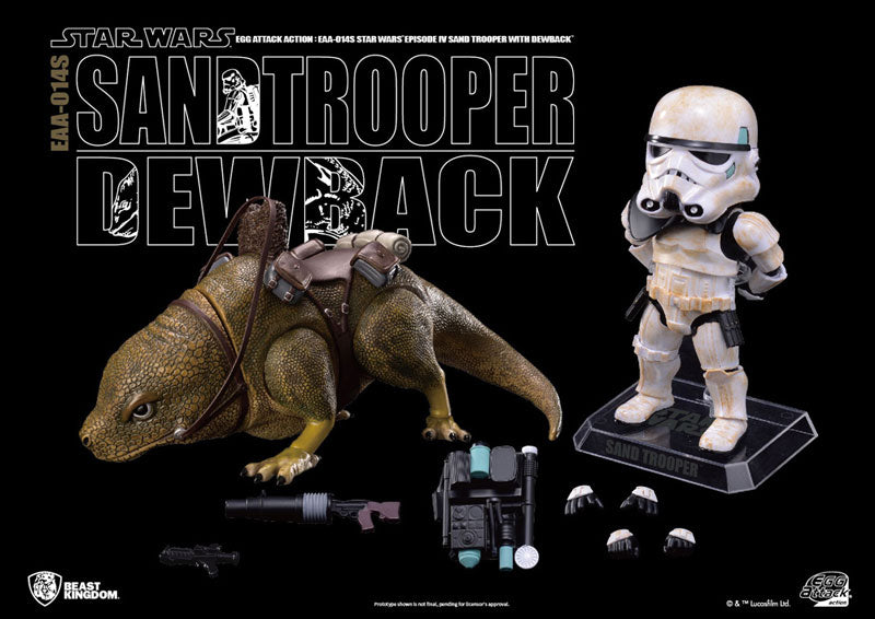 Egg Attack Action #022 "Star Wars Episode IV: A New Hope" Dewback & Sandtrooper