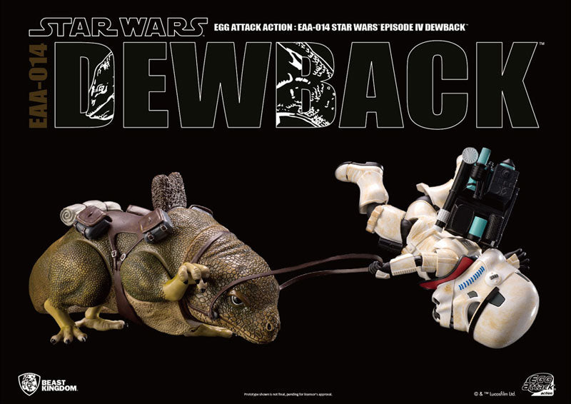 Egg Attack Action #022 "Star Wars Episode IV: A New Hope" Dewback & Sandtrooper