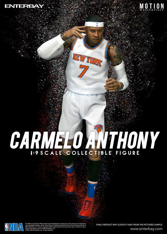k*.様 ENTERBAY NBA フィギュア 1/9 正規品　カーメロ・アンソ 1/9 Motion Masterpiece Collectible Figure - NBA Collection