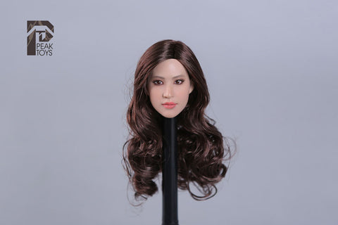 1/6 Asian Beauty Female Head 004