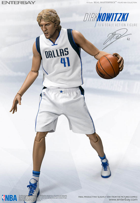 1/6 Real Masterpiece Collectible Figure - NBA Collection: Dirk Nowitzki
