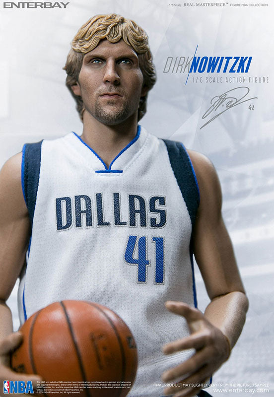 1/6 Real Masterpiece Collectible Figure - NBA Collection: Dirk Nowitzki