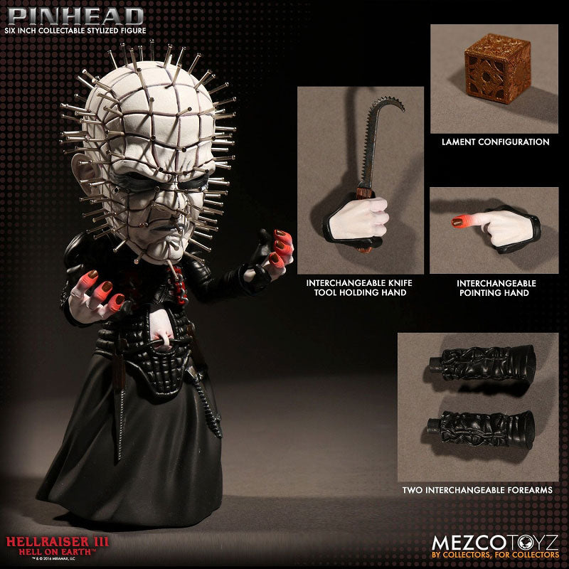 Hellraiser III - Pinhead Stylized 6 Inch Action Figure