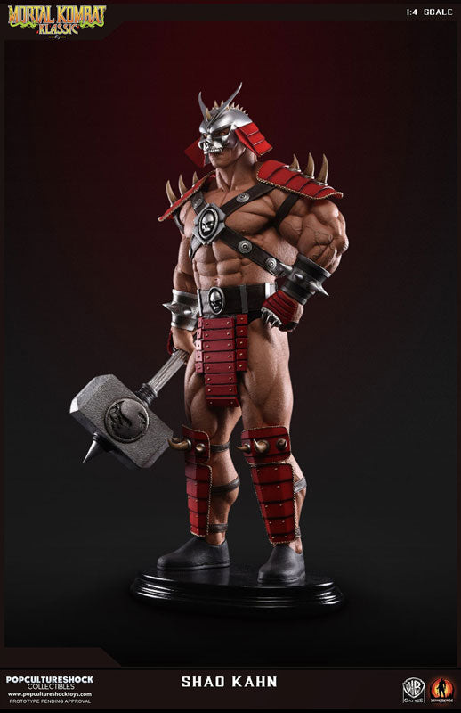 shao shao Mortal Kombat - Shao Kahn 1/4 Statue - Solaris Japan