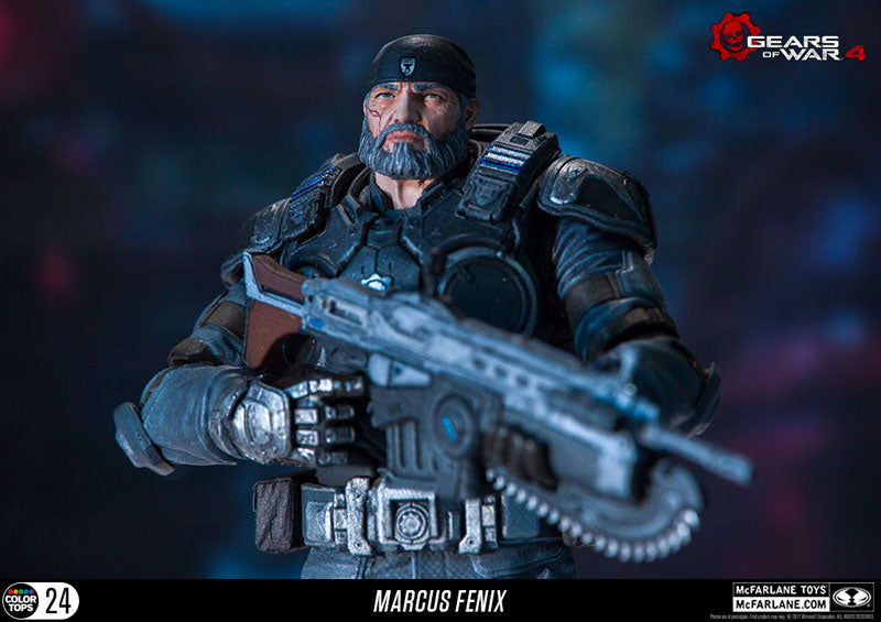 Color Tops - Gears of War 4: Marcus Fenix 7 Inch Action Figure