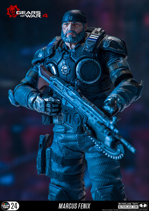 Color Tops - Gears of War 4: Marcus Fenix 7 Inch Action Figure