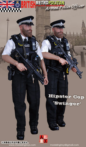 1/6 Military Series British Metropolitan Police Service - Armed Police Officer
