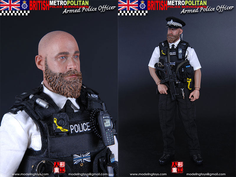 1/6 Military Series British Metropolitan Police Service - Armed Police Officer