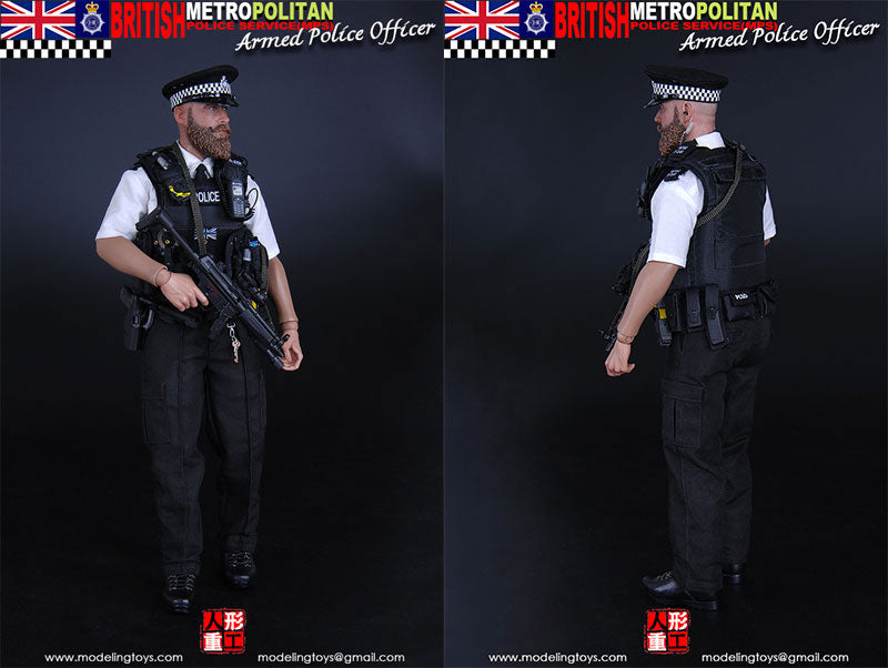 1/6 Military Series British Metropolitan Police Service - Armed Police Officer