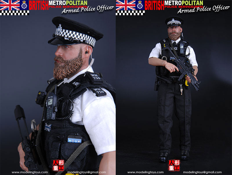 1/6 Military Series British Metropolitan Police Service - Armed Police Officer