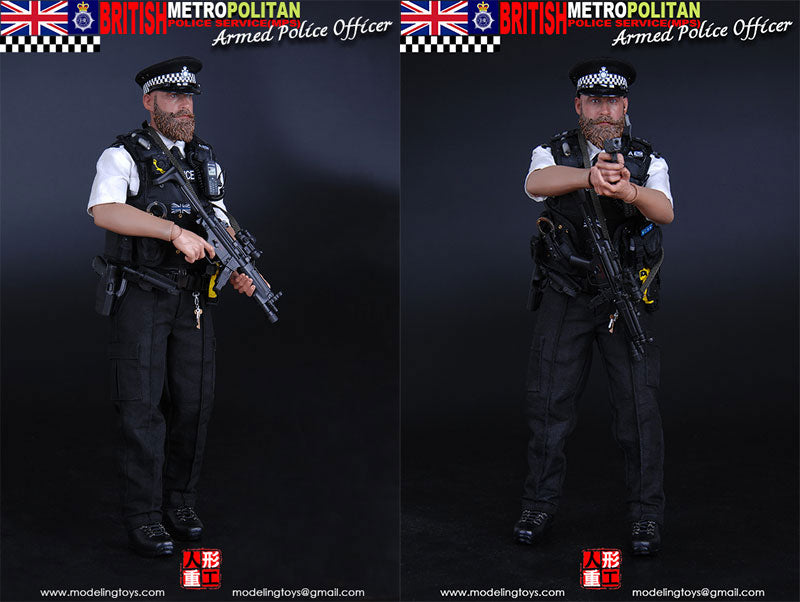 1/6 Military Series British Metropolitan Police Service - Armed Police Officer