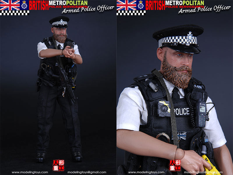 1/6 Military Series British Metropolitan Police Service - Armed Police Officer