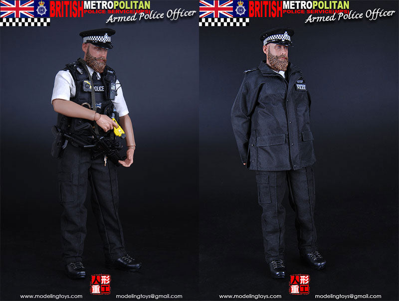 1/6 Military Series British Metropolitan Police Service - Armed Police Officer