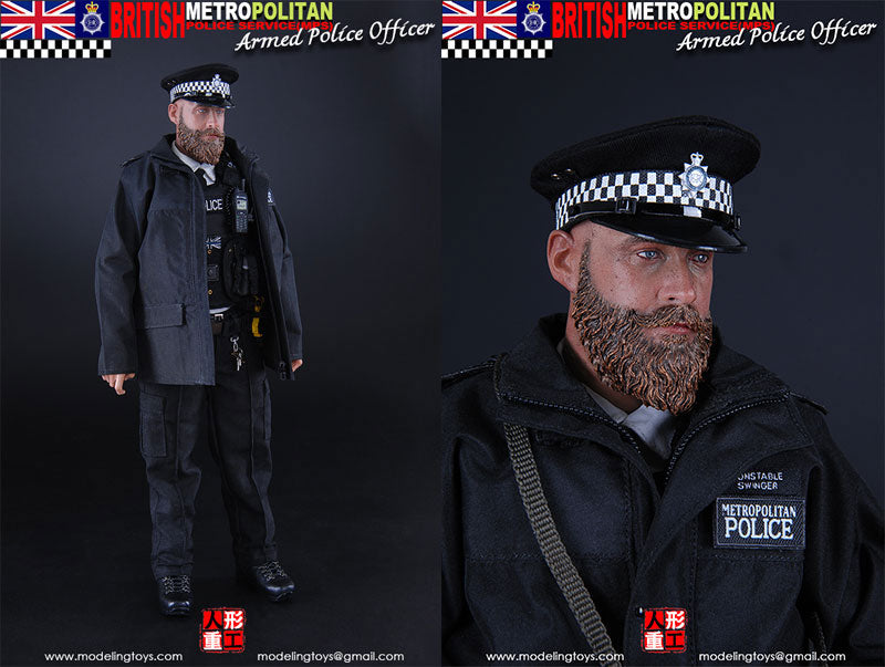 1/6 Military Series British Metropolitan Police Service - Armed Police Officer