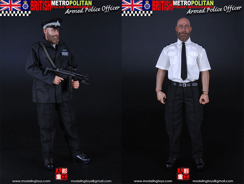 1/6 Military Series British Metropolitan Police Service - Armed Police Officer