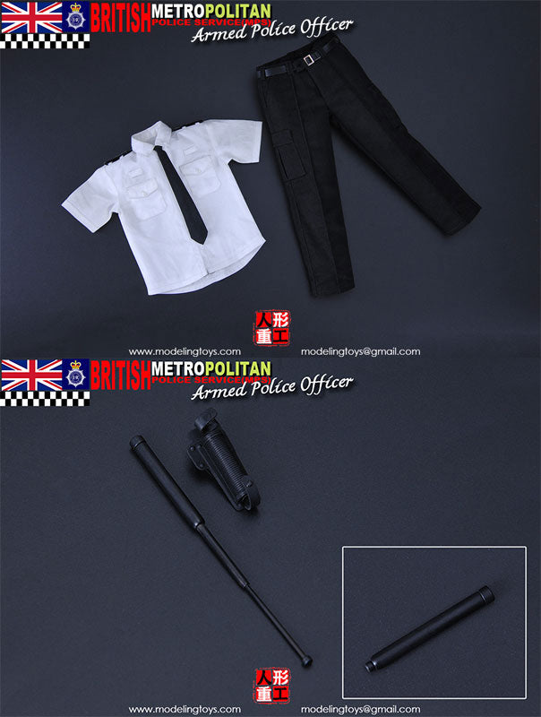 1/6 Military Series British Metropolitan Police Service - Armed Police Officer