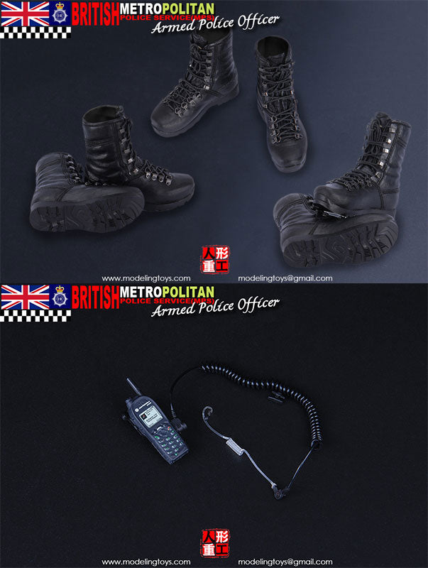 1/6 Military Series British Metropolitan Police Service - Armed Police Officer