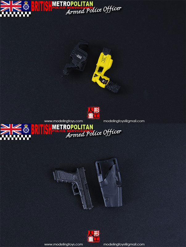 1/6 Military Series British Metropolitan Police Service - Armed Police Officer