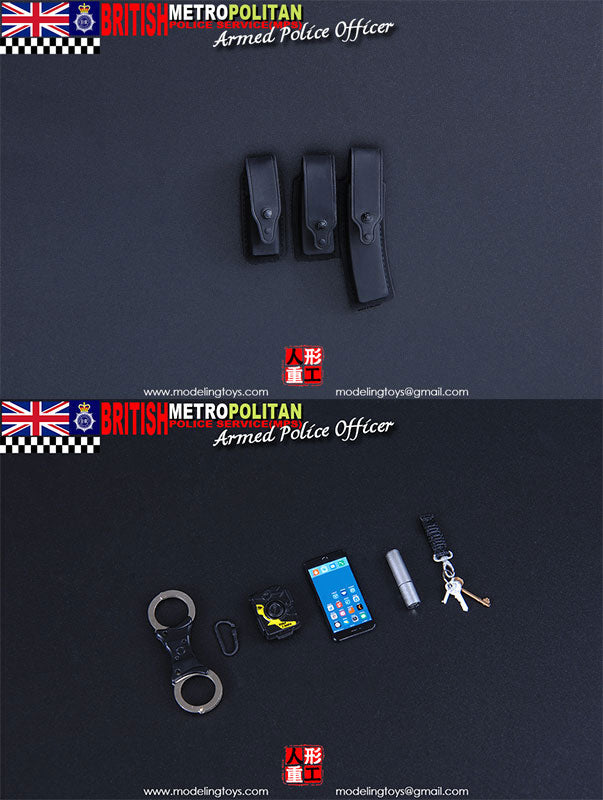 1/6 Military Series British Metropolitan Police Service - Armed Police Officer