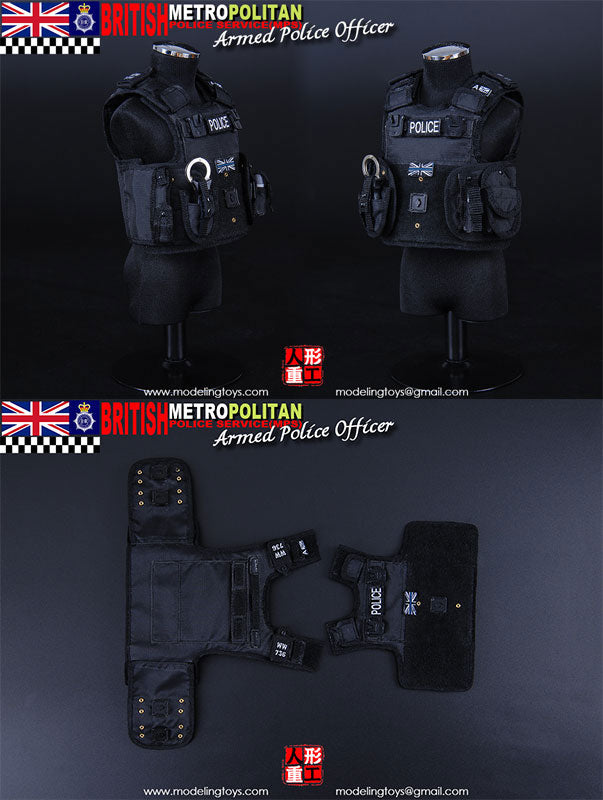 1/6 Military Series British Metropolitan Police Service - Armed Police Officer