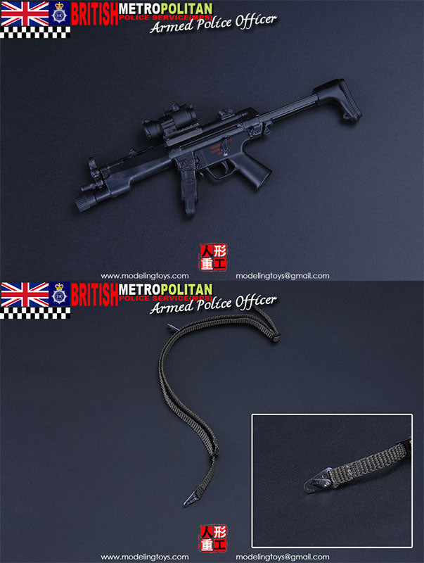 1/6 Military Series British Metropolitan Police Service - Armed Police Officer